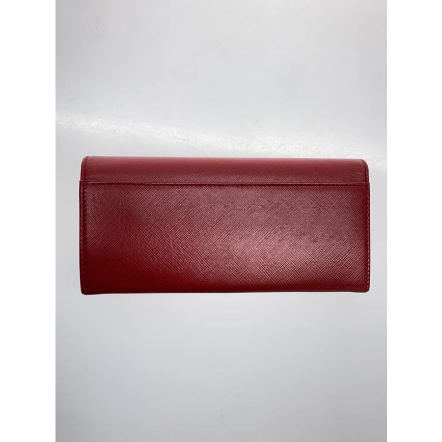 Salvatore Ferragamo◇長財布/レザー/RED/無地/レディース Salvatore Ferragamo◇長財布/レザー/RED/無地/レディース