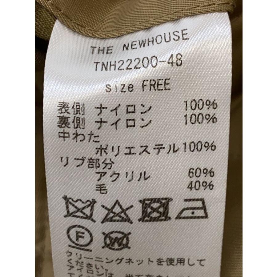 THE NEWHOUSE◇フライトジャケット/FREE/ナイロン/BEG/TNH22200 THE NEWHOUSE◇フライトジャケット/FREE/ナイロン/BEG/TNH22200