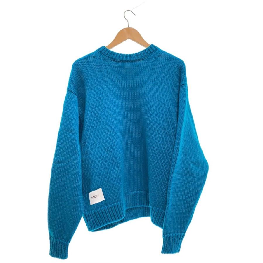 wtaps INGREDIENT SWEATER セーター　ダブルタップス WTAPS◇Ingredient/ニット・セーター(厚手)/2/ポリエステル/BLU