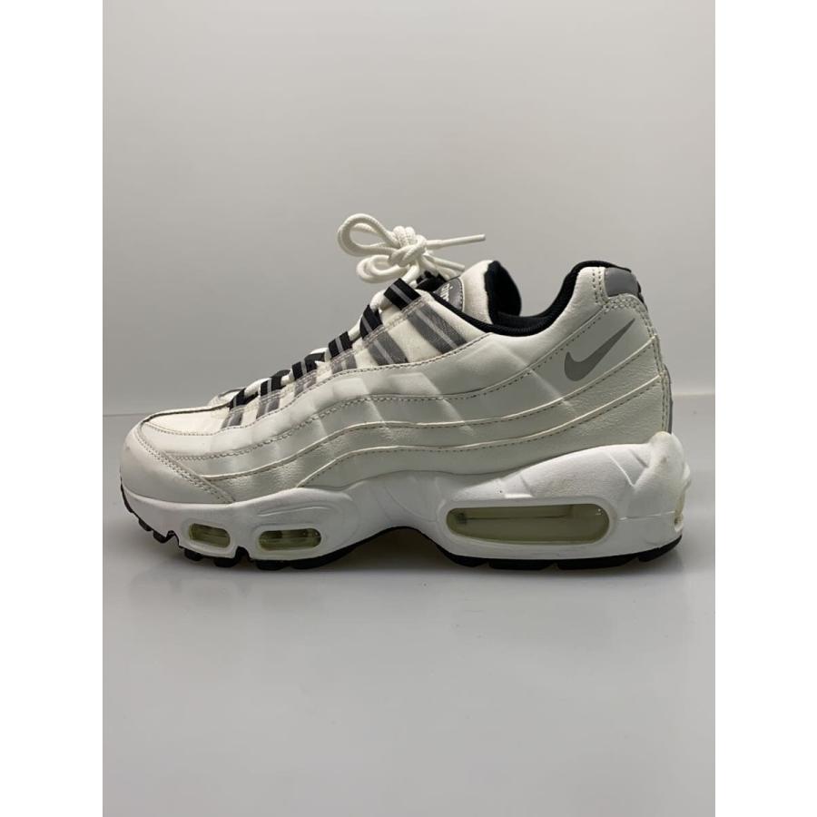NIKE◇AIR MAX 95/エアマックス/ホワイト/307960-113/25cm/WHT