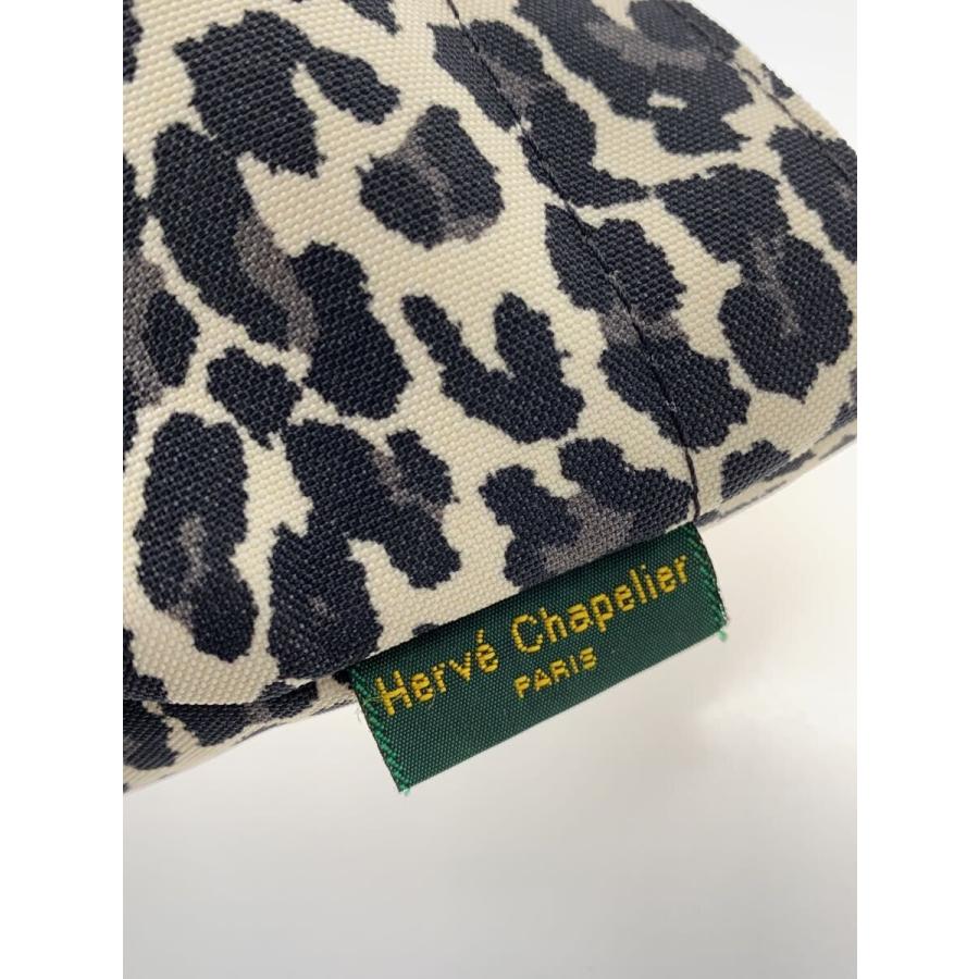 Herve Chapelier◆ショルダーバッグ/--/BLK/レオパード//