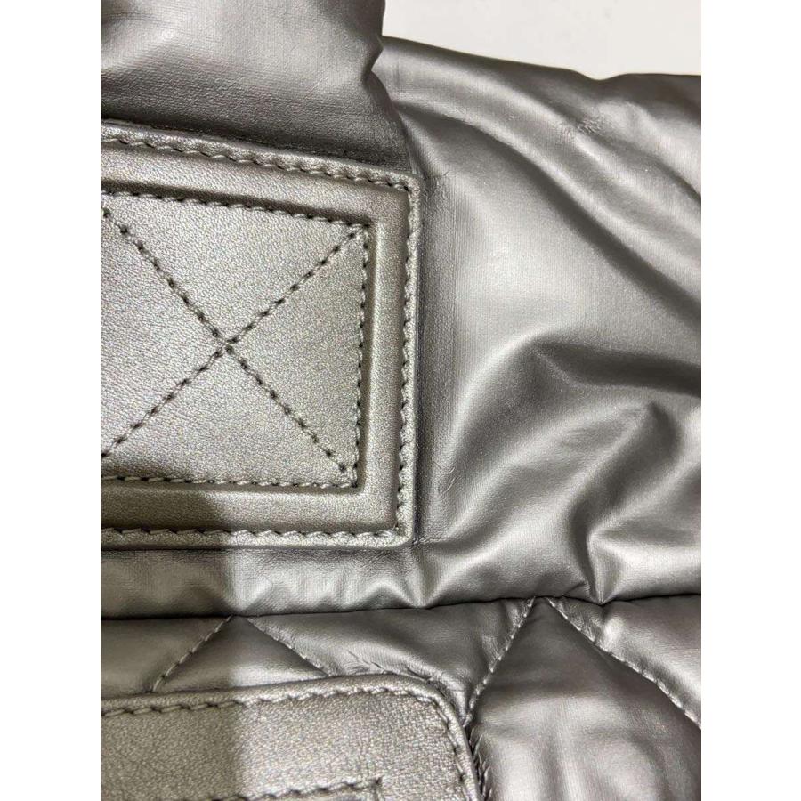 CHANEL◇ハンドルひび割れ/コココクーンPM/スモール/ハンドバッグ/SLV 