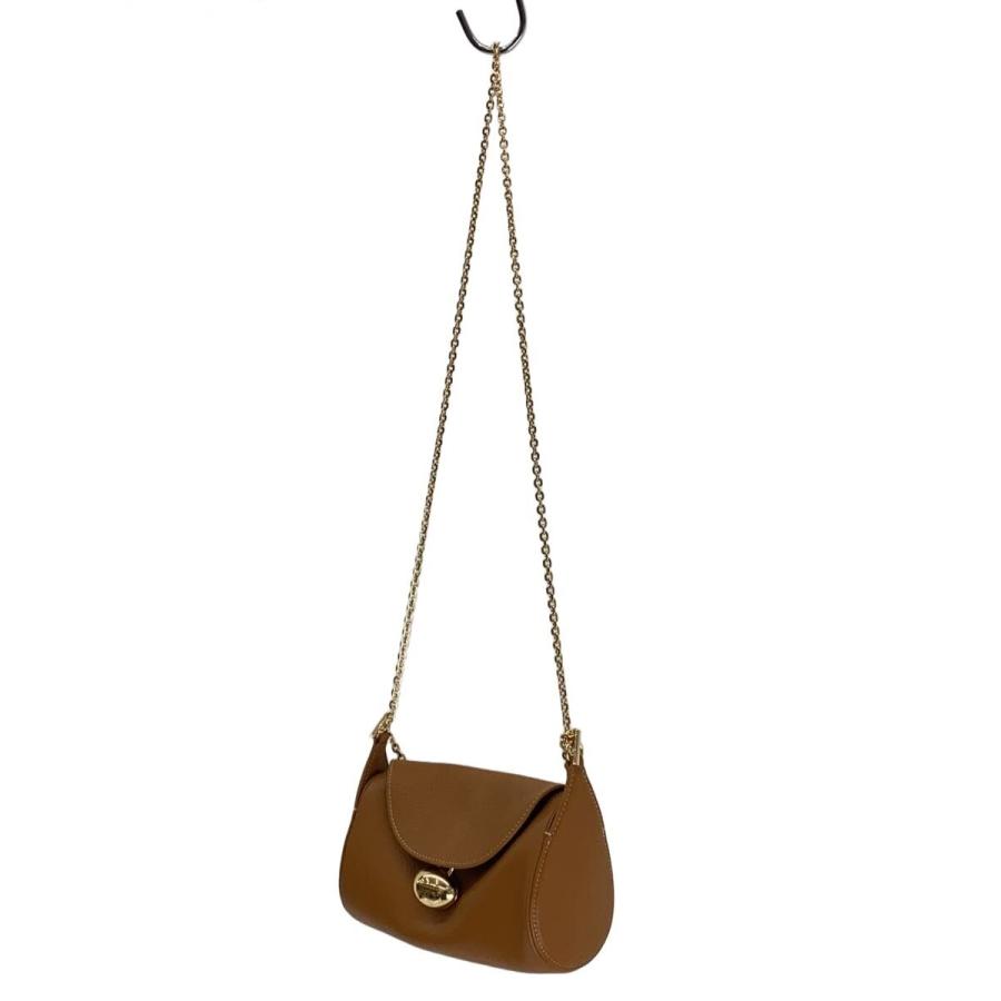 CAFUNE◇MINI DROP DUFFEL/ショルダーバッグ/レザー/CML// : セカンド