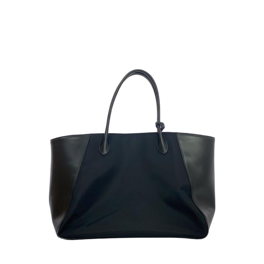 MAISON CANAU◇トートバッグ/--/BLK// : セカンドストリートYahoo!店