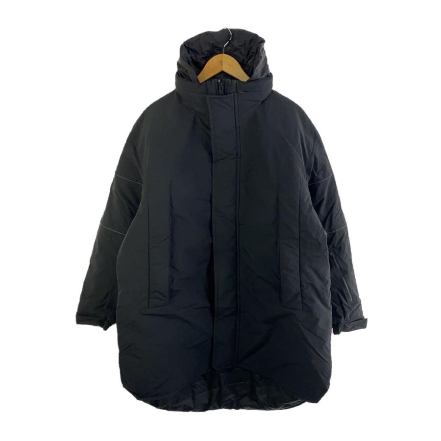 Woolrich◇パトロールハイブリッドダウンジャケット/L/ナイロン/BLK 