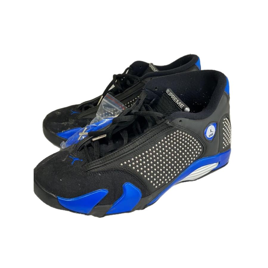 NIKE / AIR JORDAN 14 RETRO S/エアジョーダンレトロシュプリーム/ブラック/BV7630-004/2 NIKE◇AIR JORDAN 14 RETRO S/エアジョーダンレトロシュプリーム