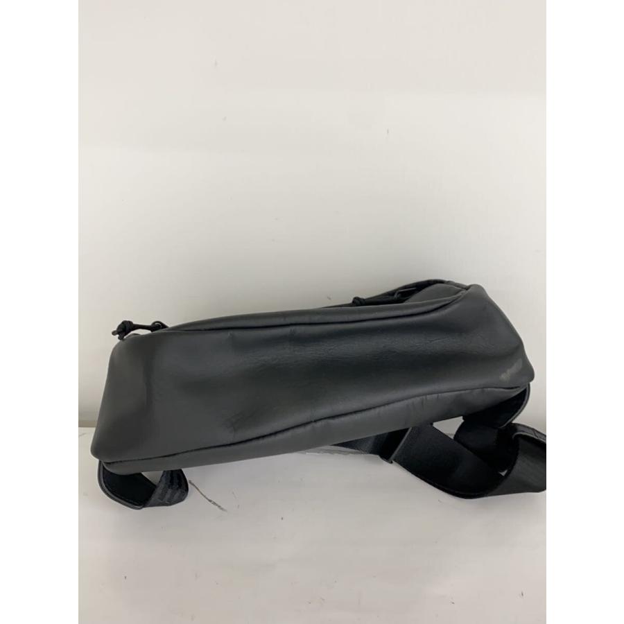 Supreme◇23AW/LEATHER WAIST BAG/ウエストバッグ/牛革/BLK SUPREME 