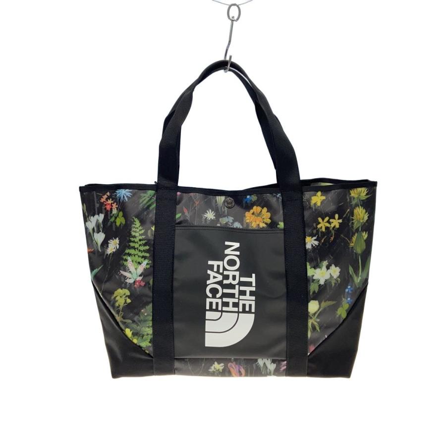 THE NORTH FACE◇トートバッグ/--/BLK/花柄/nm82450// : セカンド 