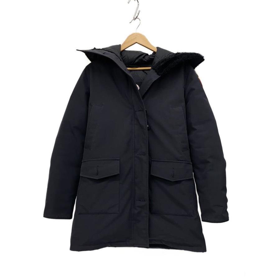 CANADA GOOSE◇BRONTE PARKA/ダウンジャケット/M/ナイロン/BLK/68F8490 