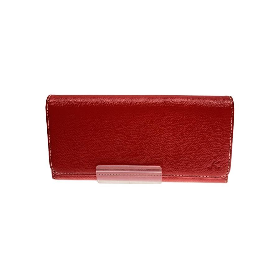 Kitamura◇長財布/レザー/RED/レディース// : セカンドストリートYahoo
