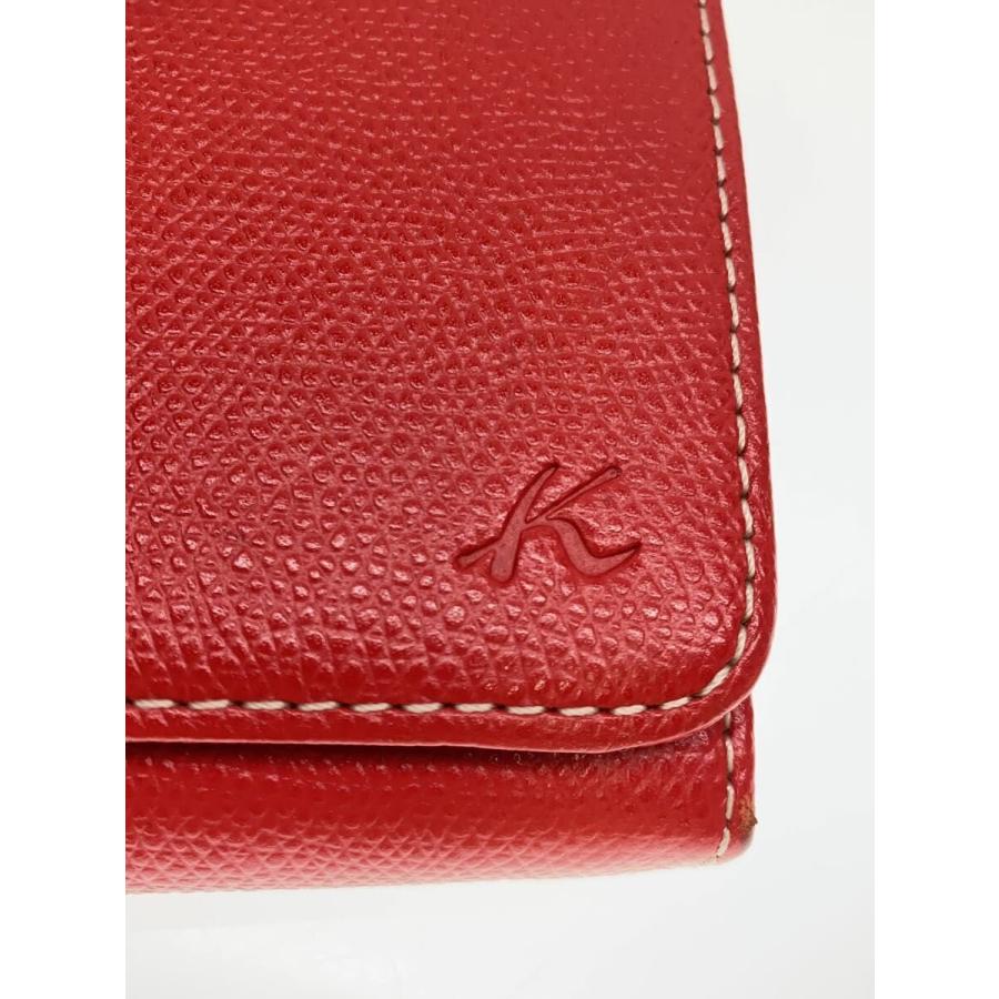 Kitamura◇長財布/レザー/RED/レディース// : セカンドストリートYahoo