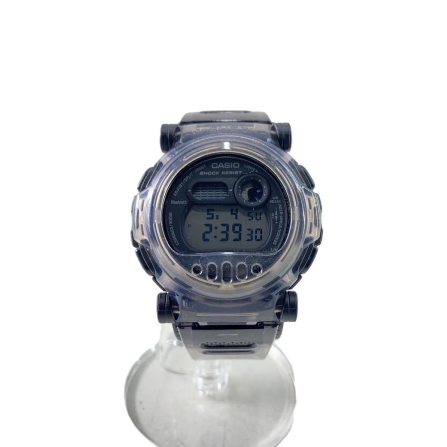 CASIO◇クォーツ腕時計/デジタル/ラバー/BLK/BLK/G-B001 : セカンド