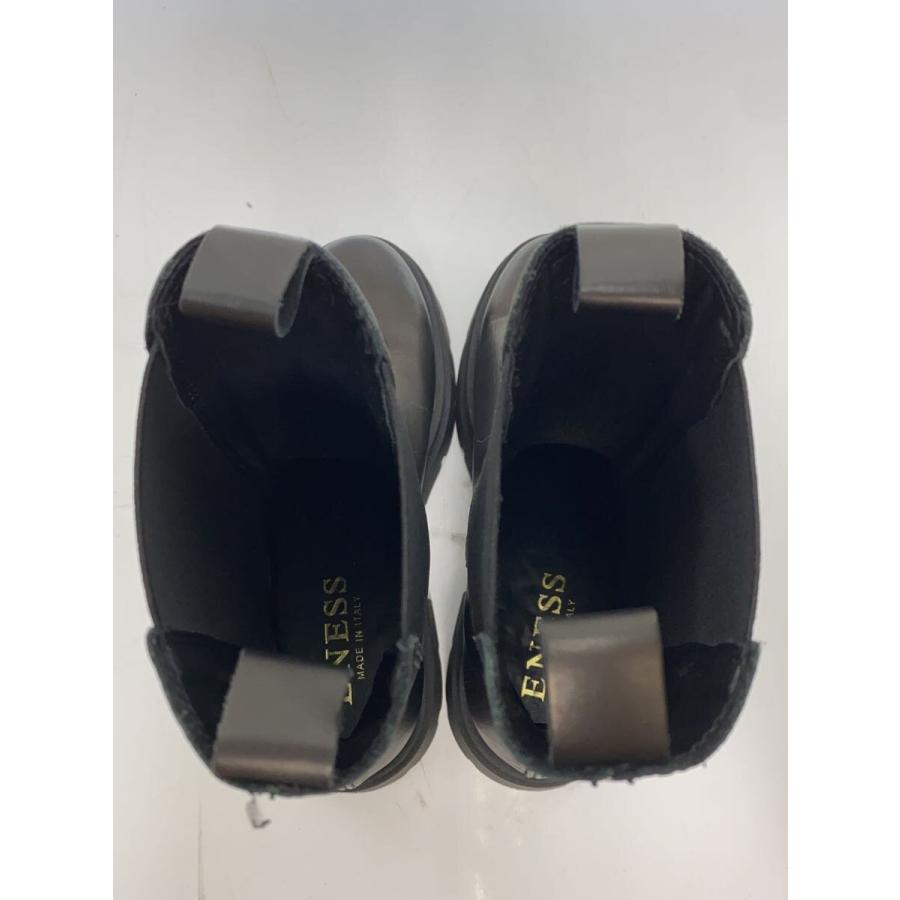 ENESS◇サイドゴアブーツ/38/BLK/レザー : セカンドストリートYahoo!店