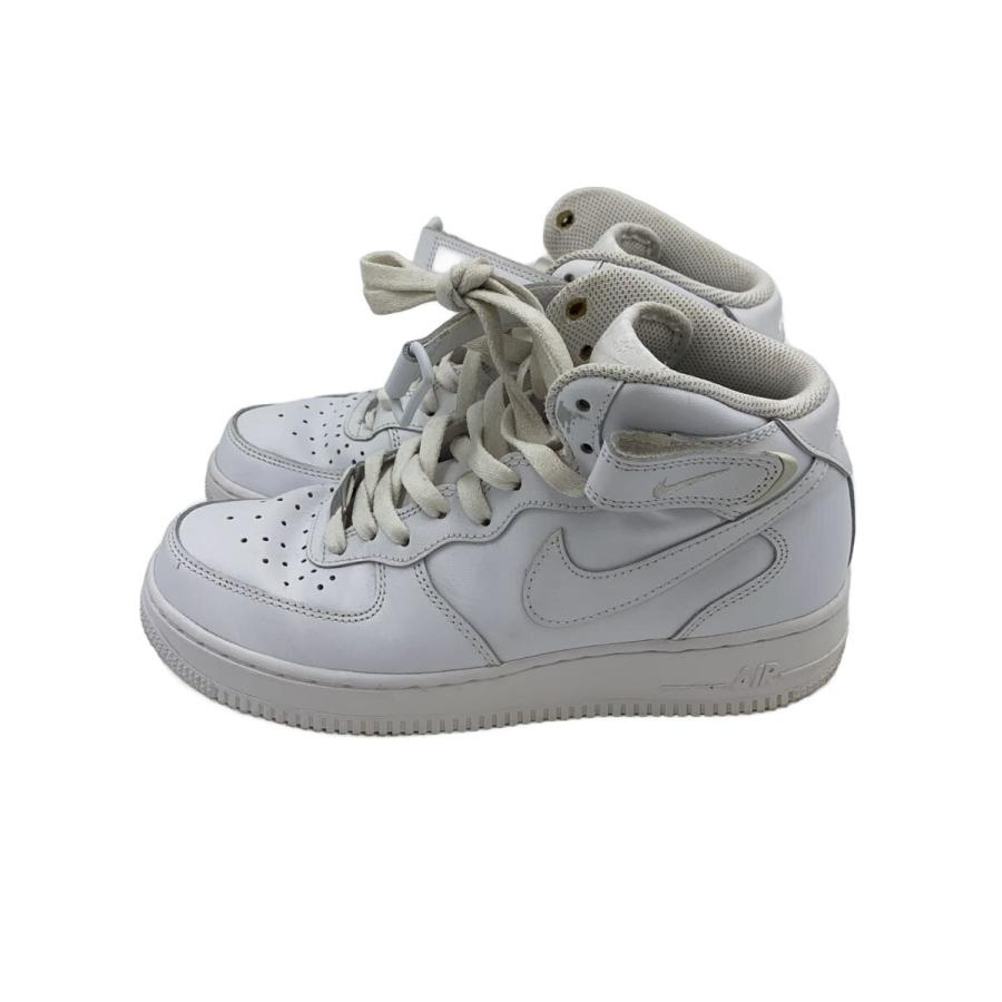NIKE◇AIR FORCE 1 MID 07_エアフォース ミッド 07/25cm/WHT 