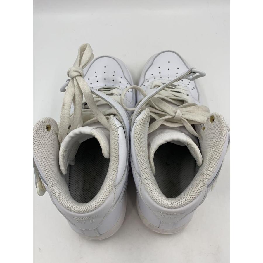NIKE◇AIR FORCE 1 MID 07_エアフォース ミッド 07/25cm/WHT 