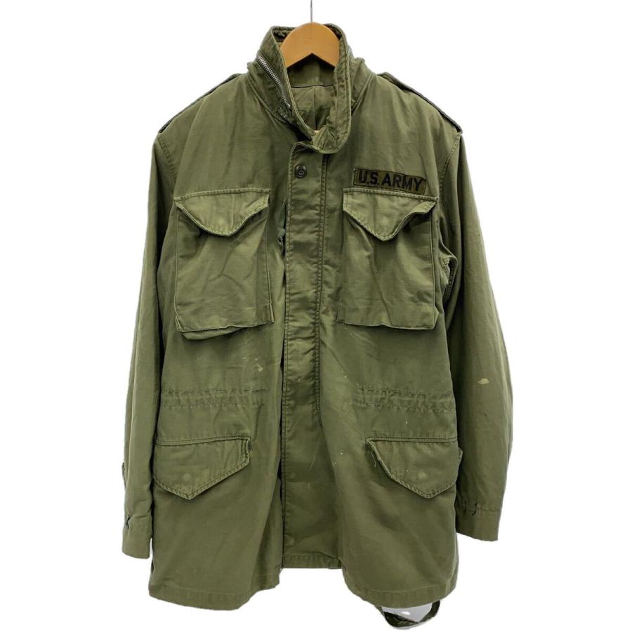 US.ARMY◇M-65/アルミジップ/ミルスペック欠損/ミリタリージャケット