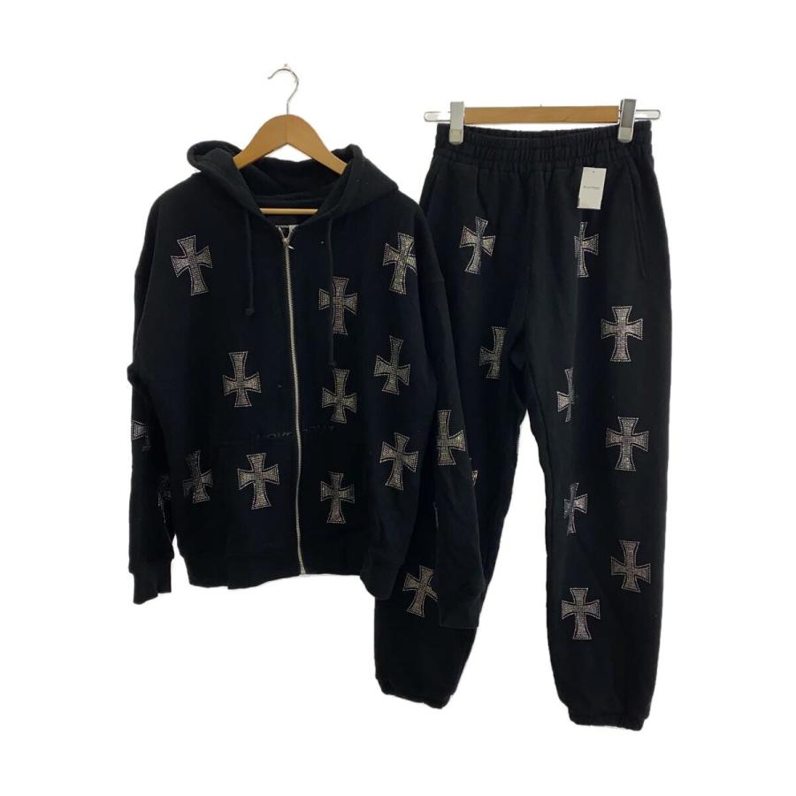 UNKNOWN◇セットアップ/M/コットン/BLK : セカンドストリートYahoo!店