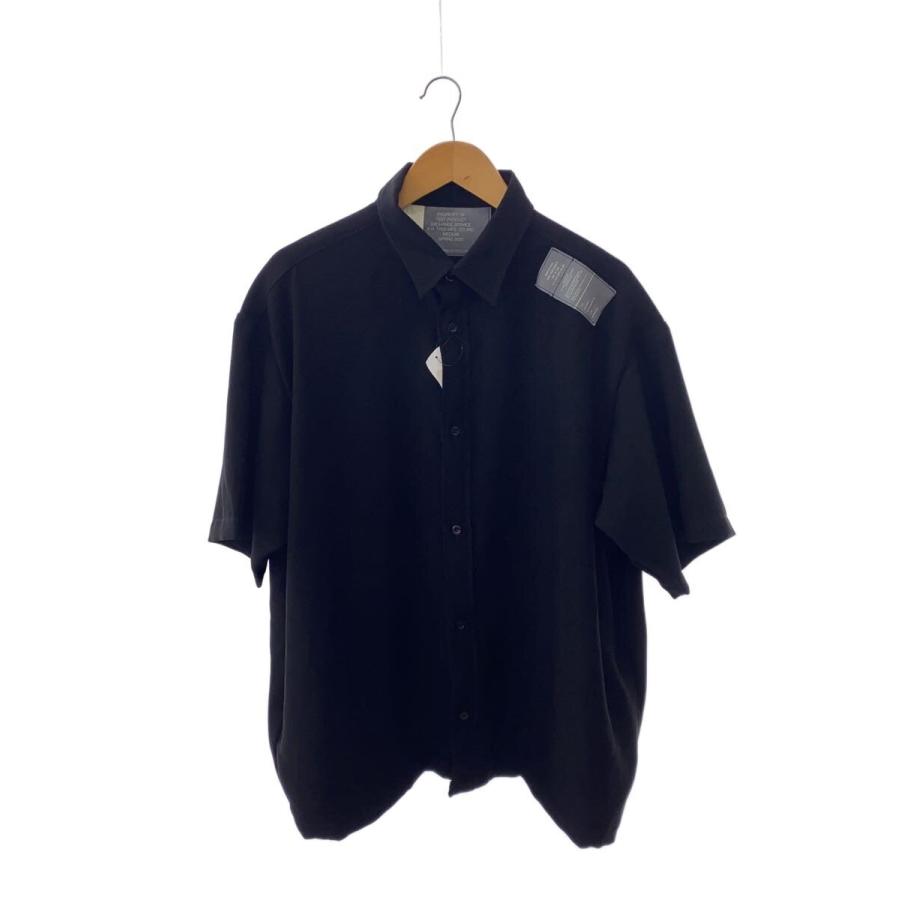 N.HOOLYWOOD◇HALF SLEEVE SHIRT /半袖シャツ/38/ポリエステル/BLK