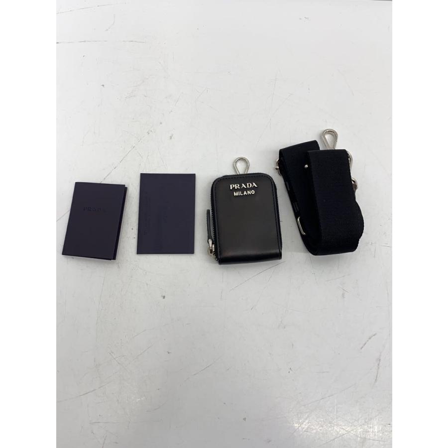 PRADA◆ハンドバッグ/レザー/BLK/1BA314_8