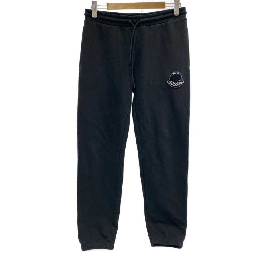 MONCLER◇SWEAT BOTTOMS/ボトム/M/コットン/BLK/K20918H00005 89AZU
