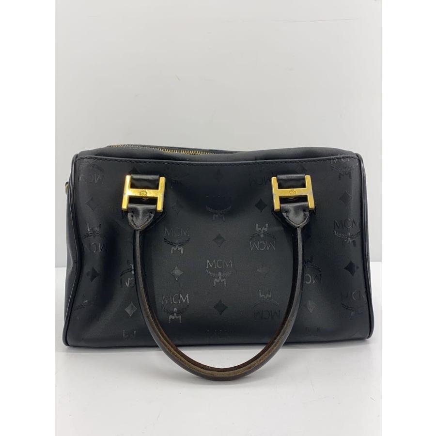 MCM◇ボストンバッグ/--/BLK// : セカンドストリートYahoo!店 - 通販