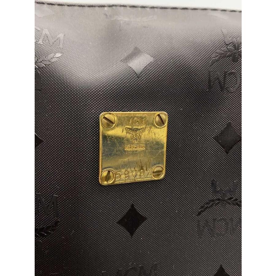 美品 MCM エムシーエム ボストンバッグ 黒 ナイロン 金金具 MCM◇ボストンバッグ/--/BLK// : セカンドストリートYahoo!店 - 通販