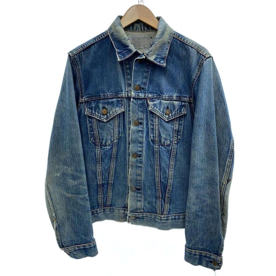 Levi's◇60-70s/VT/70505/BIGE/実寸40位/デニム/インディゴ/リペア有