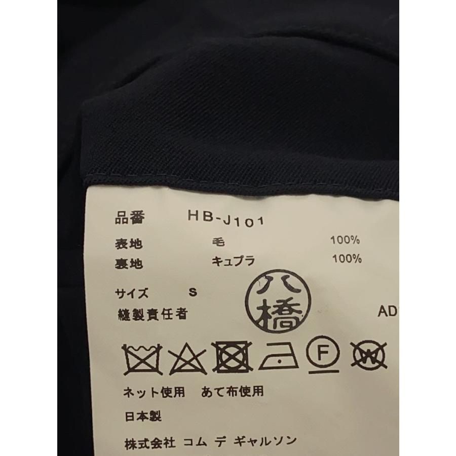 des GARCONS 【コルッチ】 HOMME◆テーラードジャケット/S/ウール/NVY/無地/HB-J101//