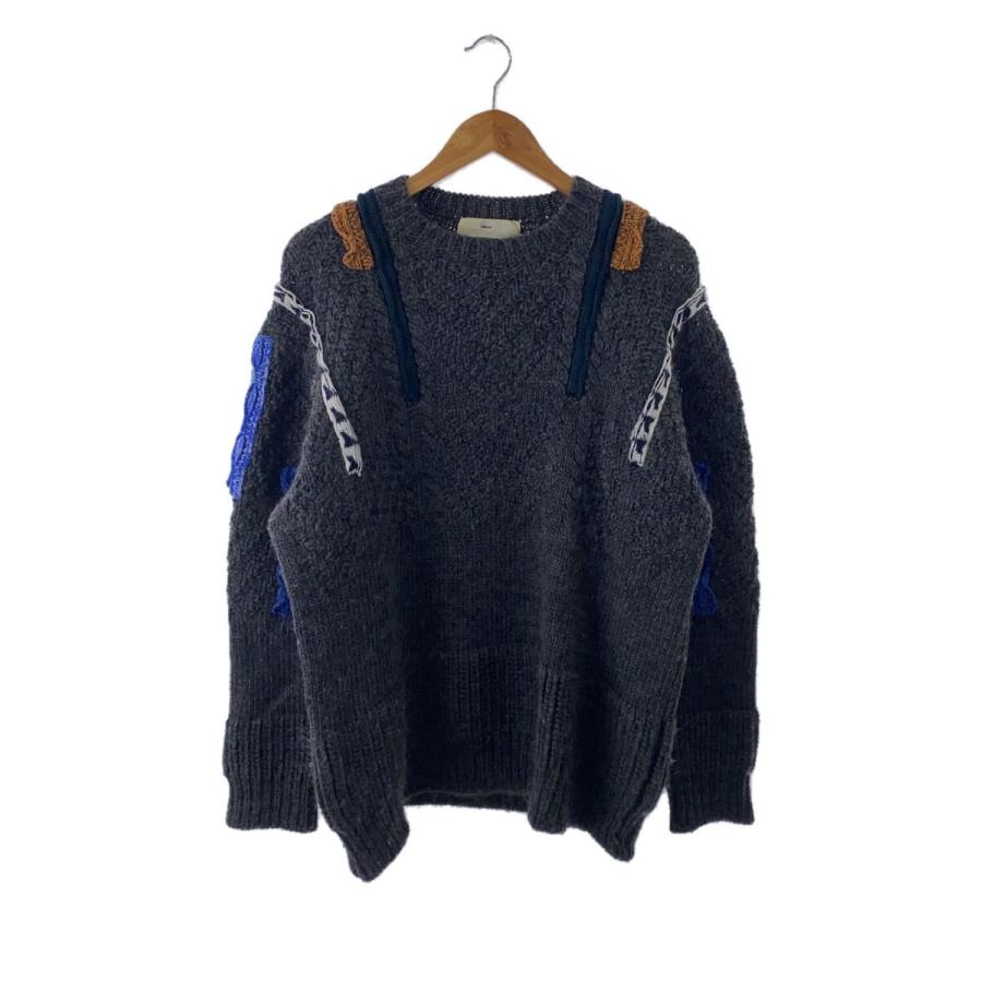 TOGA VIRILIS ARCHIVES◇19AW/Cable knit pullover/セーター/46/ウール  