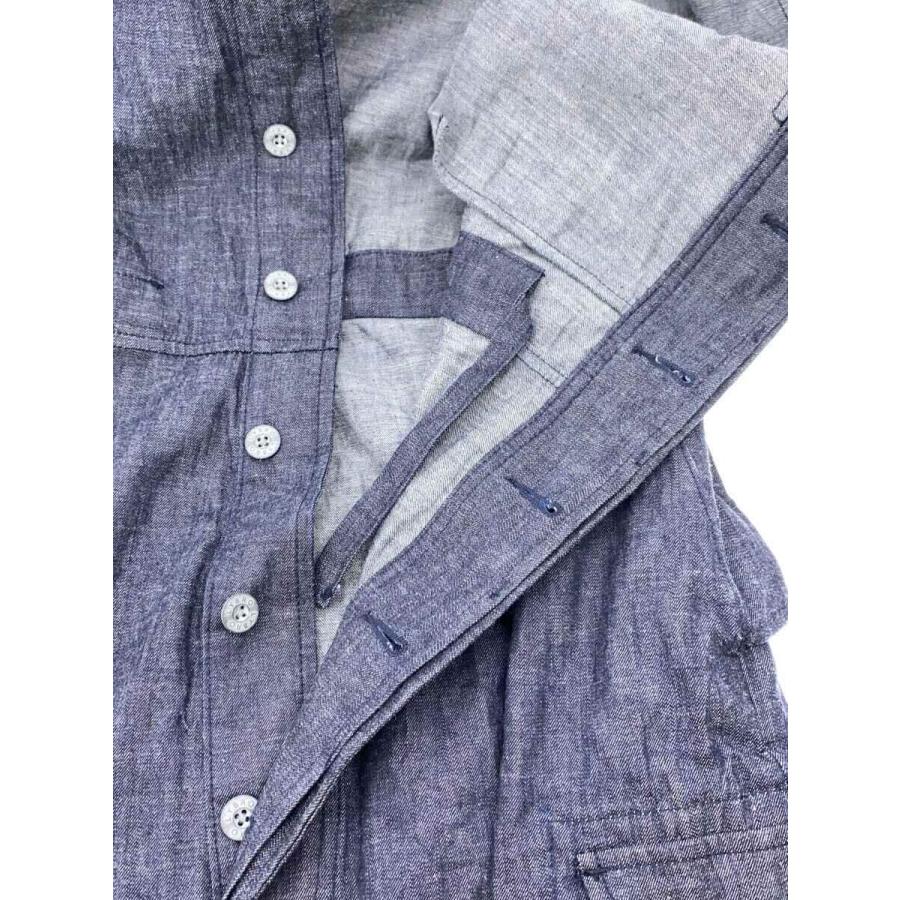 Nigel Cabourn◇LYBRO/つなぎ/オールインワン/46/デニム/IDG Nigel Cabourn◇LYBRO/つなぎ/オールインワン/46/デニム/IDG