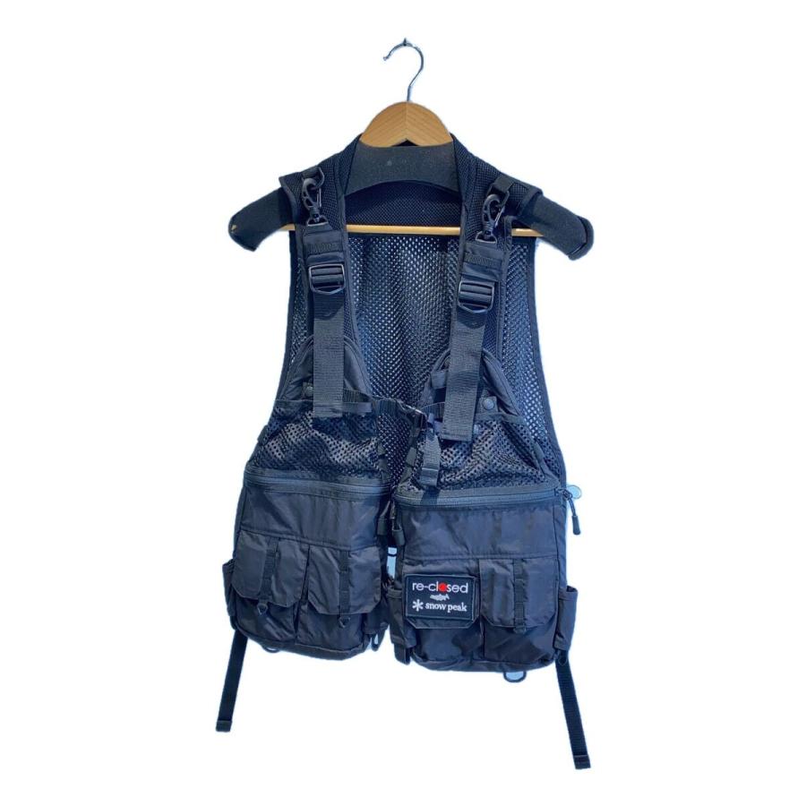 snow peak◇23SS/×TONEDTROUT/Game Vest/ベスト/--/ナイロン/BLK 