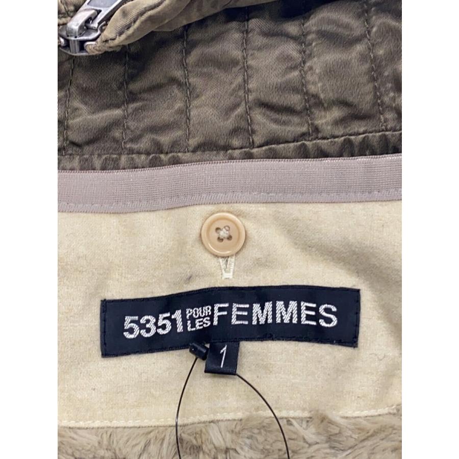 5351 POUR LES FEMMES / モッズコート/ポリエステル/KHK/3490200001// 5351 POUR LES FEMMES◇モッズコート/ポリエステル/KHK/3490200001