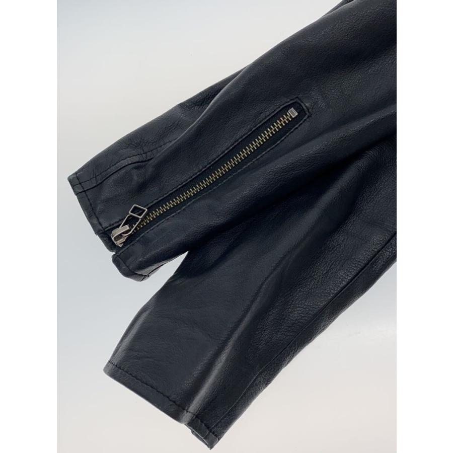 5351 POUR LES FEMMES◇レザーダブルライダースジャケット/1/羊革/BLK