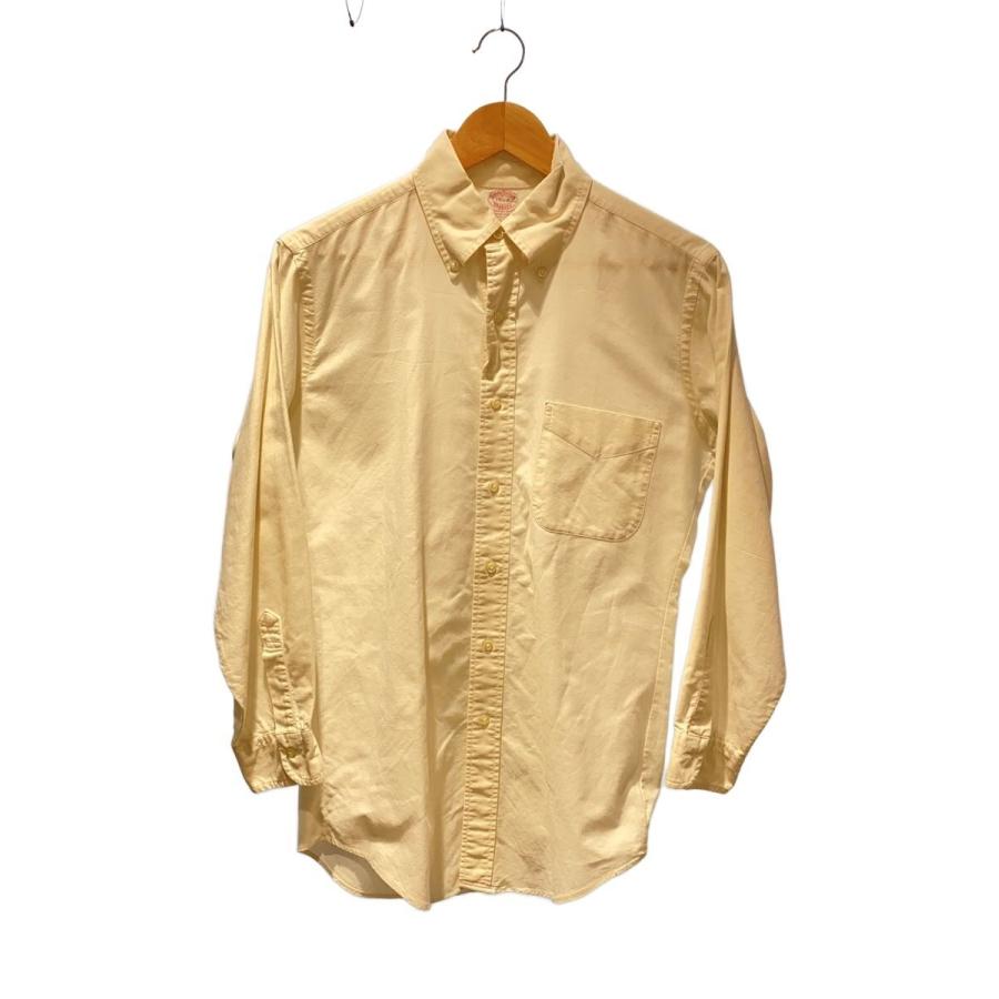 BROOKS BROTHERS◇90s/makers/7ボタン/ボタンダウンシャツ/14.5-2/IVO