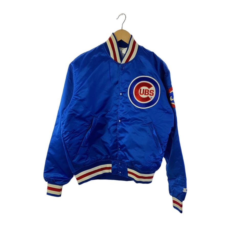 STARTER◇Diamond COLLECTION/CUBS/カブス/サテン/スタジャン/M/--/BLU