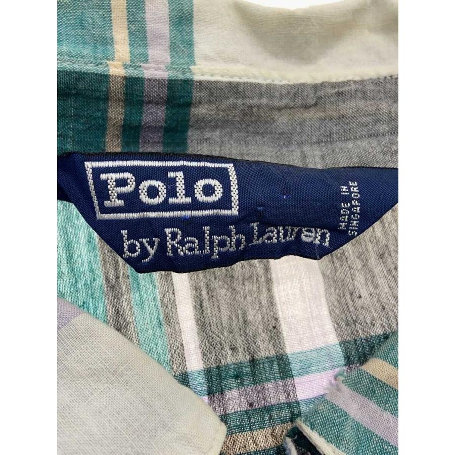 POLO RALPH LAUREN◇三角タグ/スイングトップ/シンガポール製/L