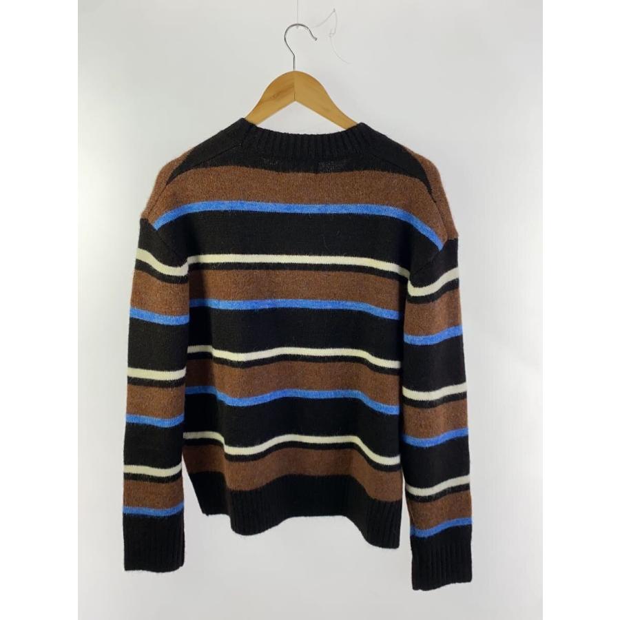 ZARA◆×Champion/ニット・セーター(薄手)/S/ポリエステル/BRW/ボーダー/3920/087/717
