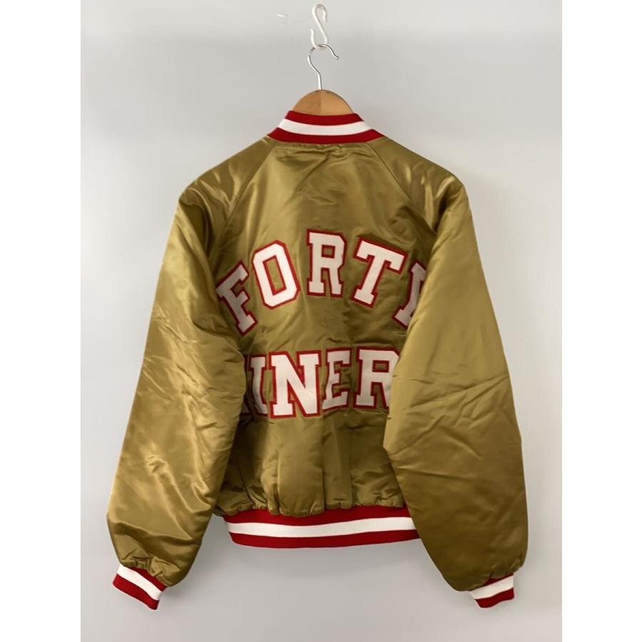 Chalk Line◇90s/NFL/49ers/USA製/ナイロンスタジャン/XL/ナイロン/GLD