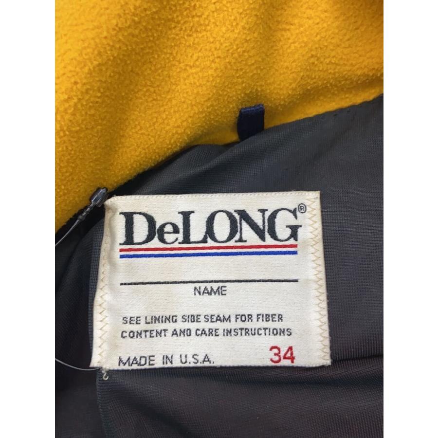 DeLONG◇90s/USA製/Cheerleader/セーラーカラー/スタジャン/34/ウール
