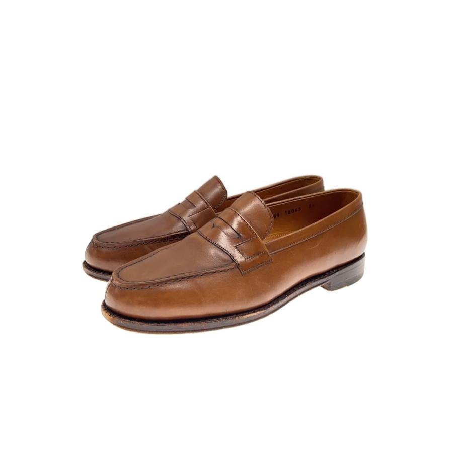 Jalan Sriwijaya◇コインローファー/UK5.5/BRW/レザー/98589 18045 
