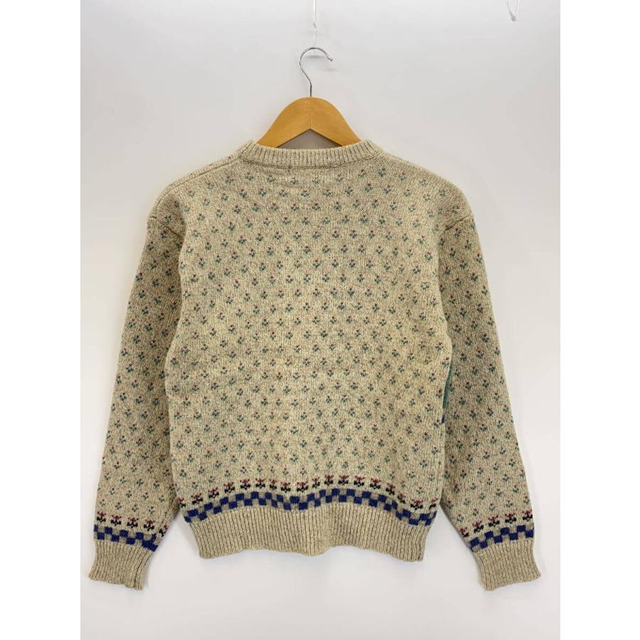 EDDIE BAUER◇ニット・セーター(厚手)/M/ウール/マルチカラー/総柄