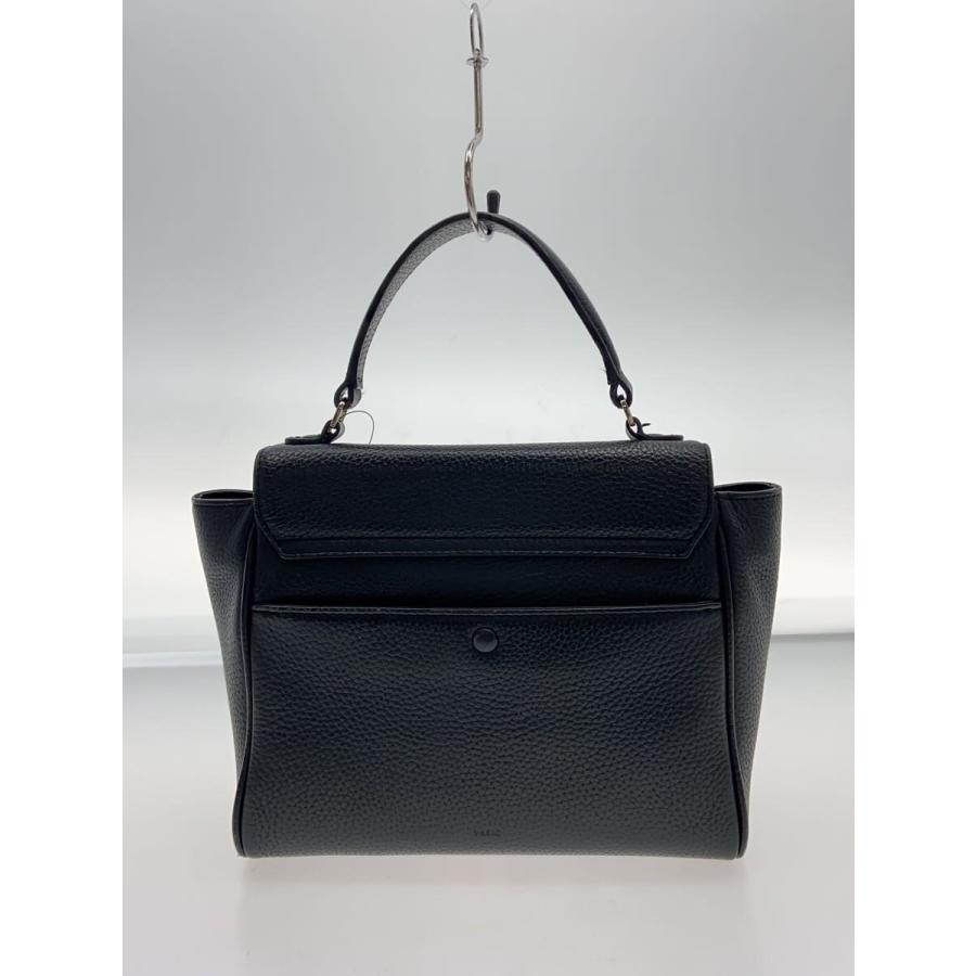 VASIC◇ever mini/ショルダーバッグ/レザー/ブラック/無地 : セカンド