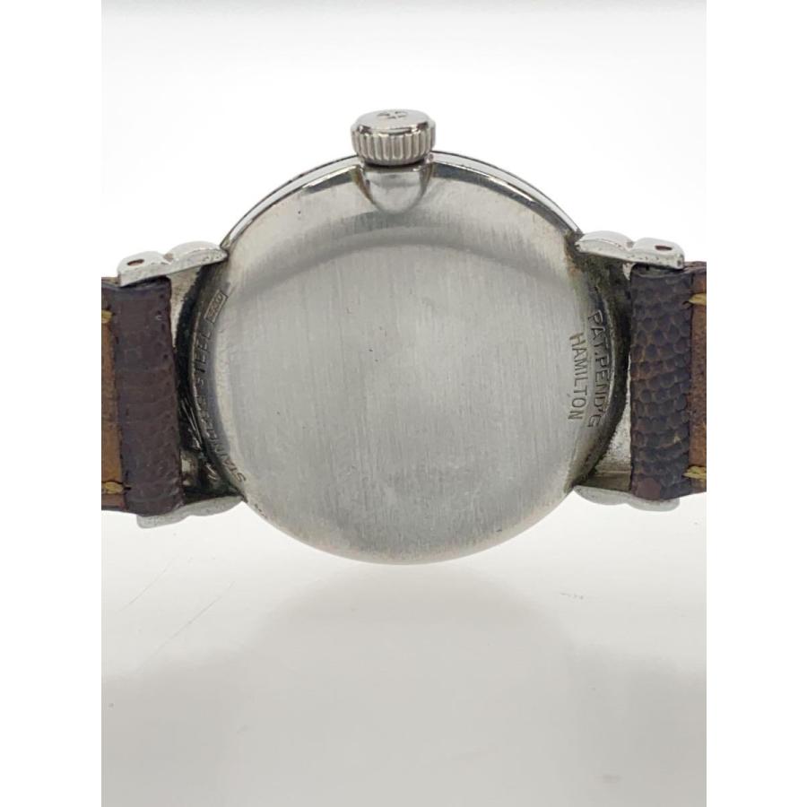 HAMILTON アナログ腕時計 手巻き 1940s HAMILTON “BROCK” 14Kスモセコ手巻きウォッチ