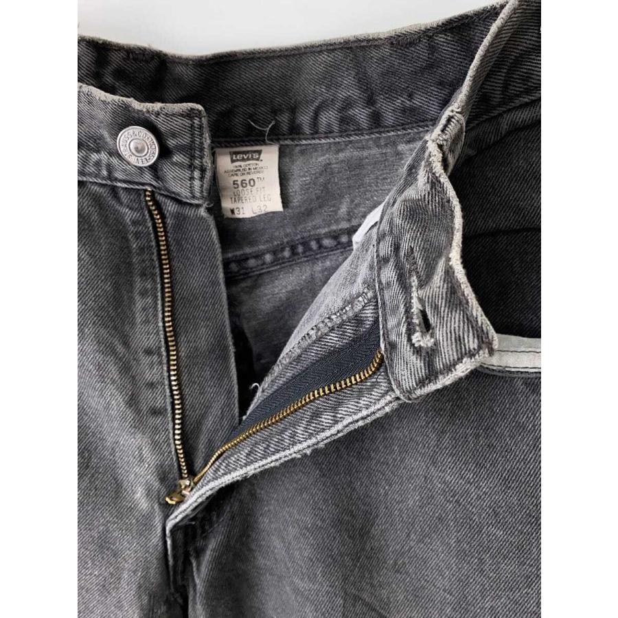 Levi's◇00s/560 ブラックデニム/USA製/31/デニム/BLK : セカンド