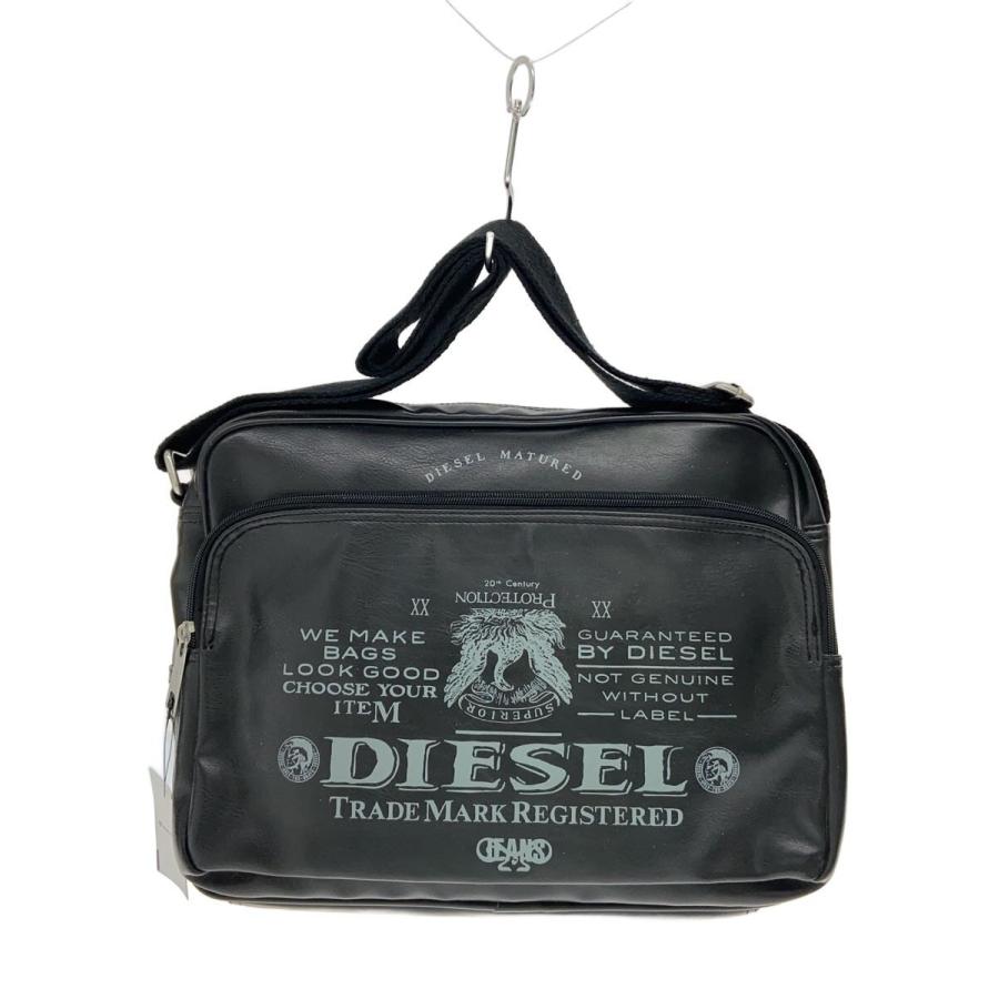 DIESEL◇ショルダーバッグ/レザー/BLK : セカンドストリートYahoo!店