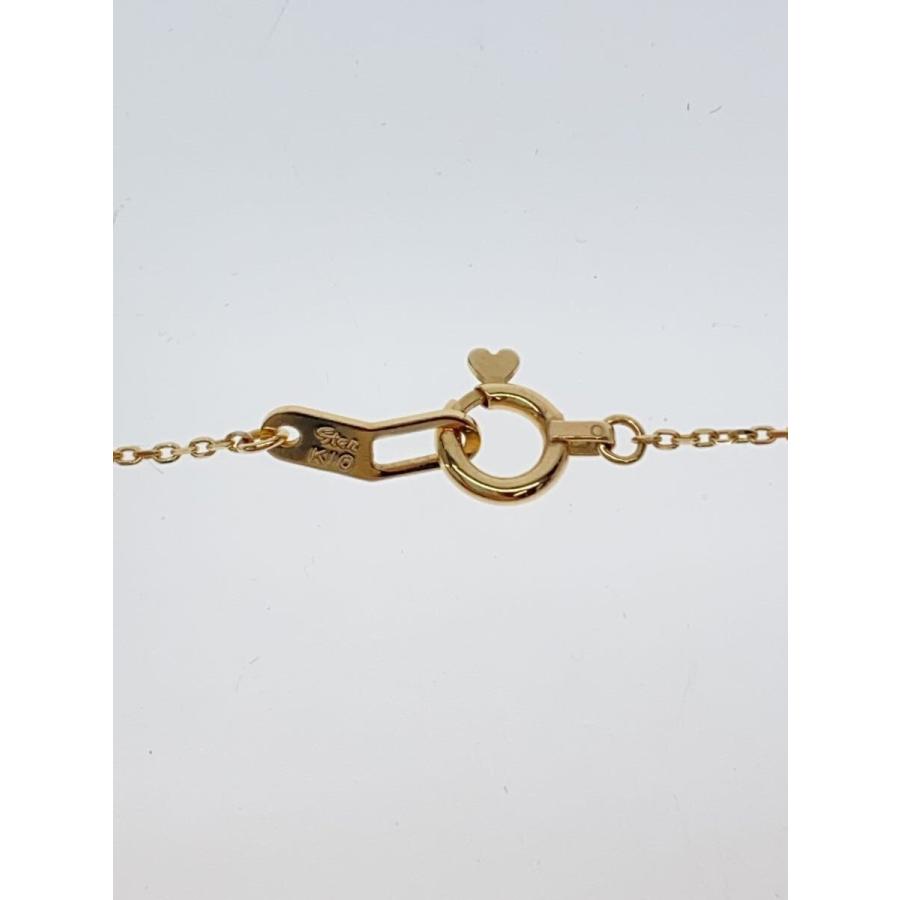 STAR JEWELRY◆ピンクトルマリンネックレス/ダイヤモンド/0.005/k10/GLD/トップ有/レディース/_2