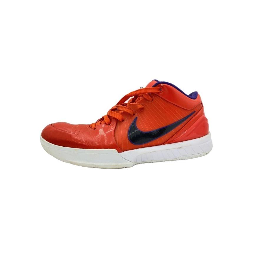 NIKE◇KOBE IV PROTRO UNDFTD PE/コービープロトロ/オレンジ/CQ3869