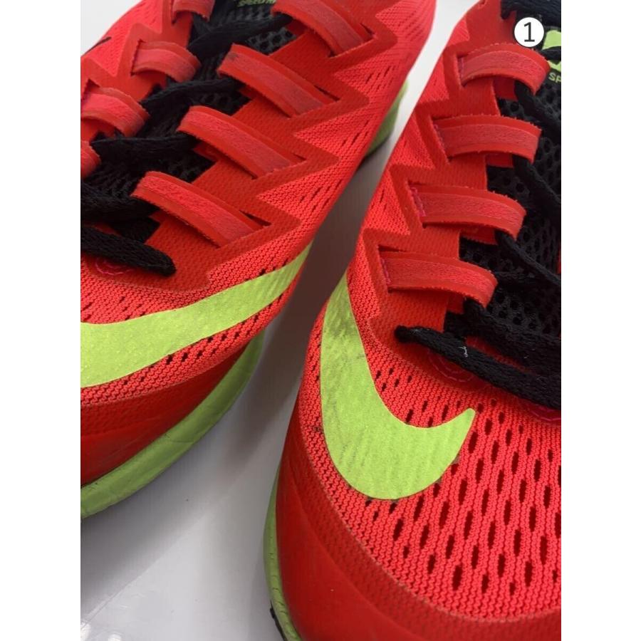 NIKE◇AIR ZOOM SPEED RIVAL 6/エアズームスピードライバル6/レッド