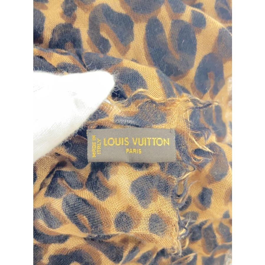 LOUIS VUITTON◆ストール/シルク/マルチカラー/ブラウン/レオパード/レディース/ルイヴィトン｜ssol-shopping｜03