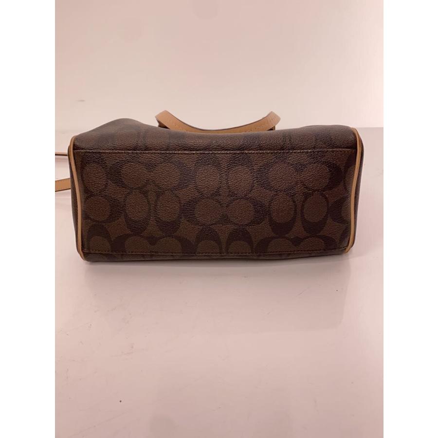 COACH◇ショルダーバッグ/ブラウン/総柄/F54352/モノグラム/ミニ 